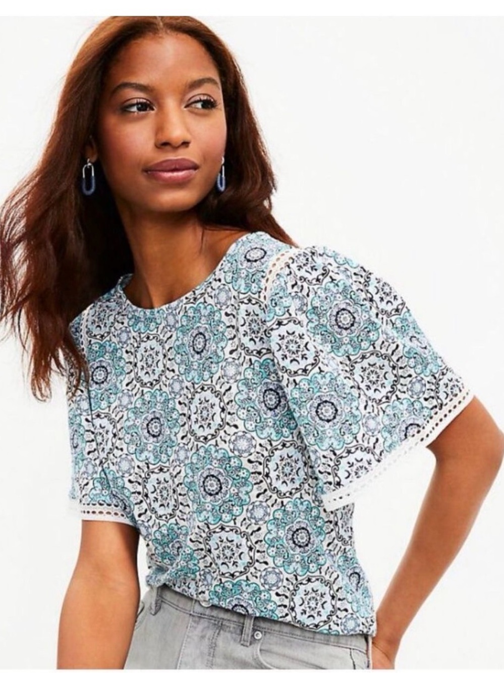 Loft linen top